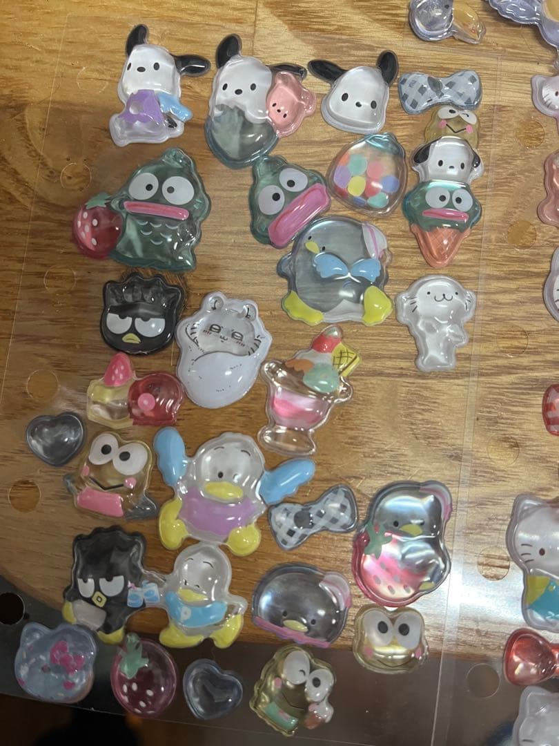 ボンボンシール硬いサンリオハシビロコウ他おまけ付き最後ページ