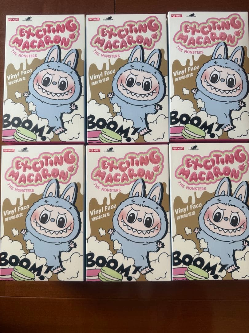 正規品　ラブブExciting Macaron Monsters 6個セット