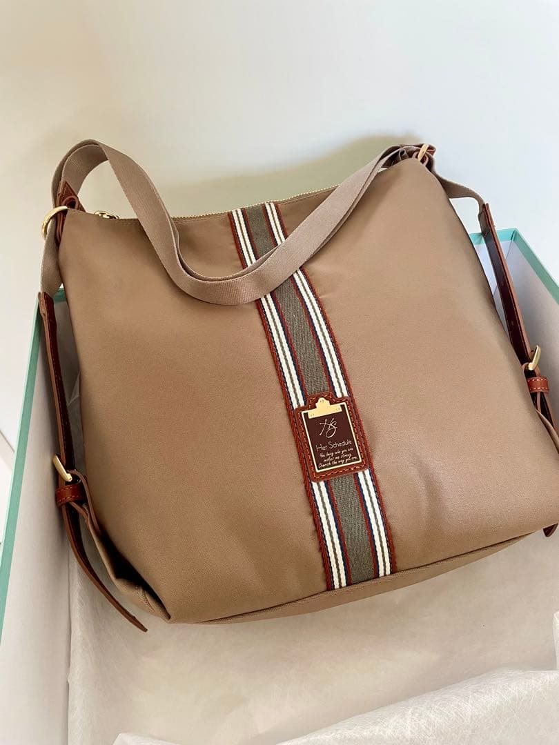 【missM】HerSchedule　トリュフグレージュ ナイロン