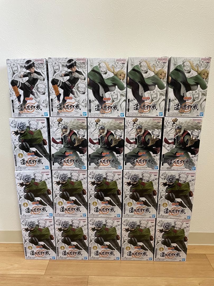 829. NARUTO-ナルト- 疾風伝　造形忍界大戦 フィギュアまとめ売り