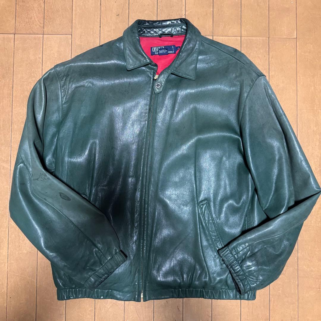 Ralph Lauren ラムレザージャケット　M