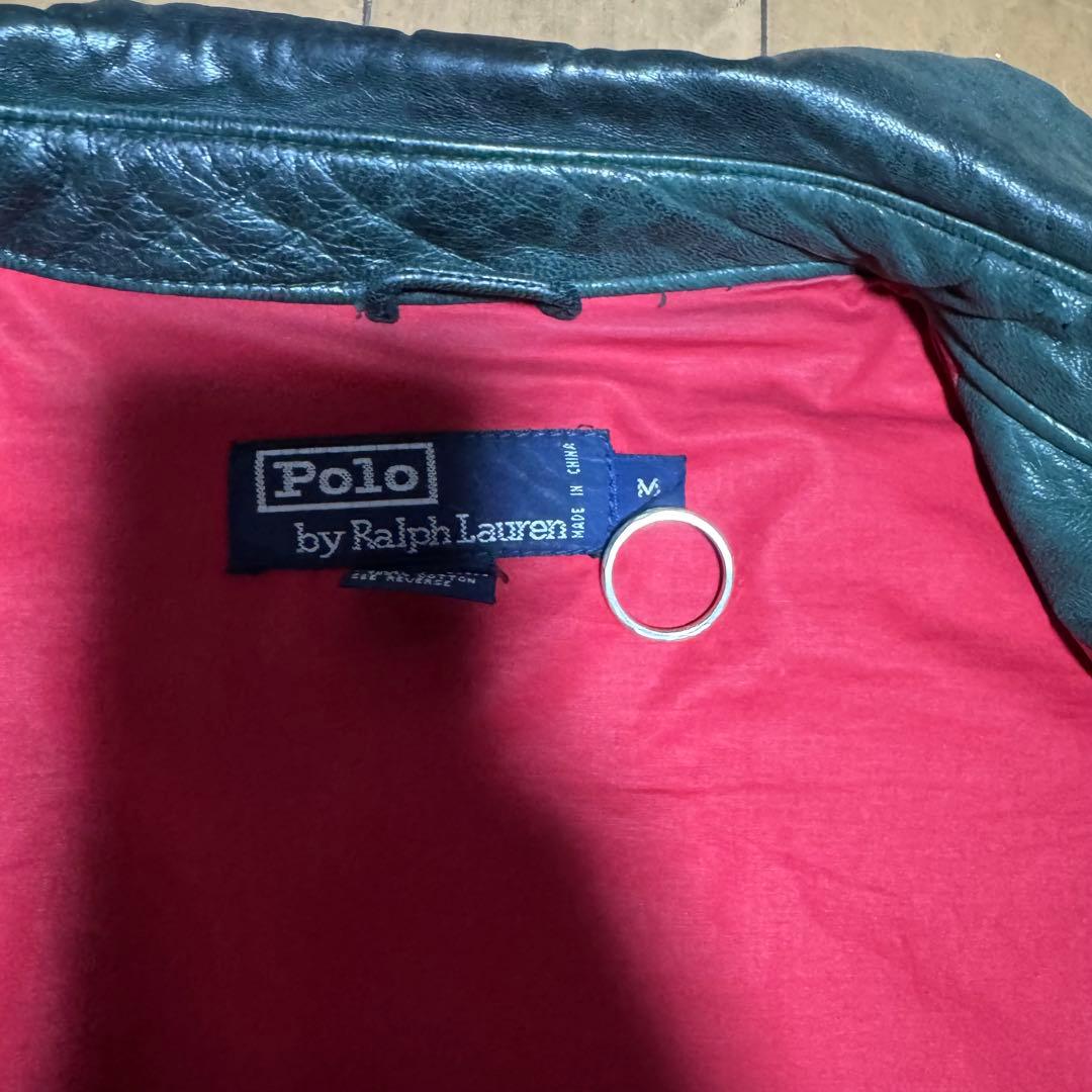 Ralph Lauren ラムレザージャケット　M