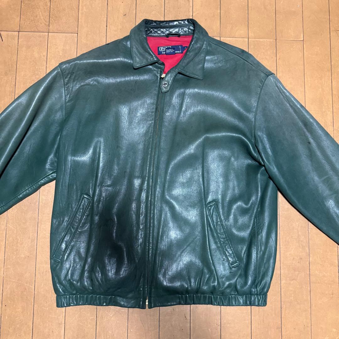 Ralph Lauren ラムレザージャケット　M