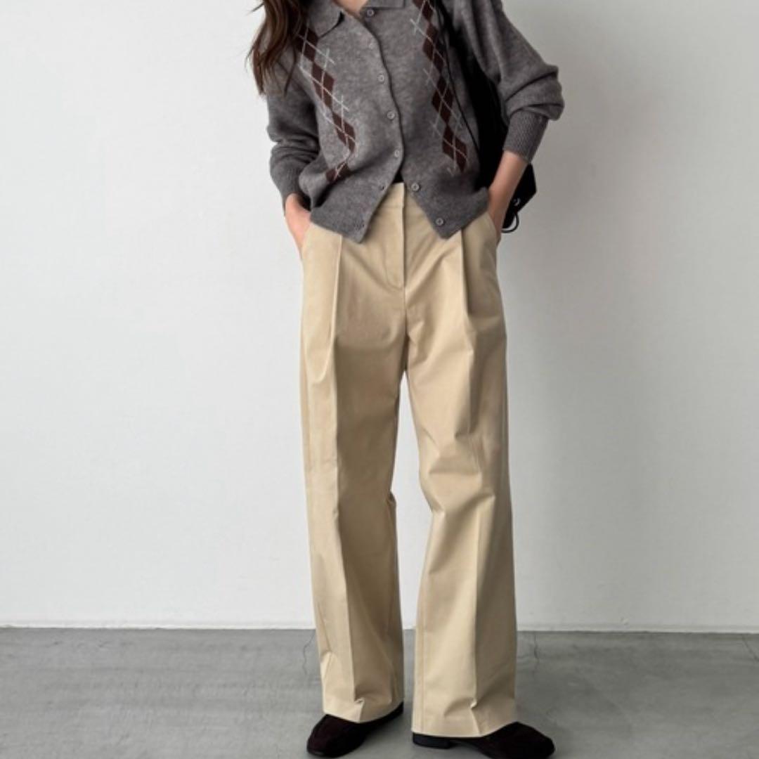 HARING　クラシックタックパンツ レディース