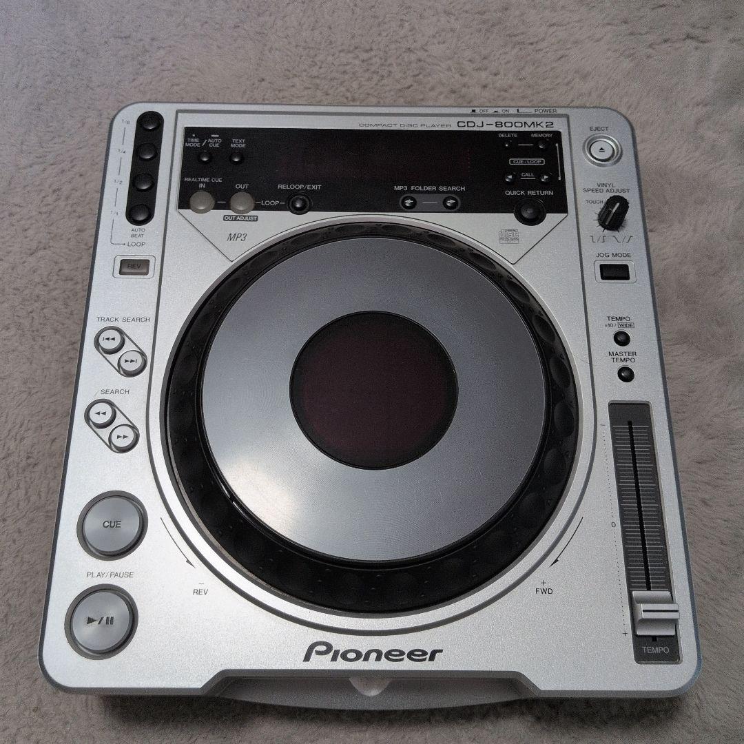Pioneer CDJ-800 MK2 2台セット 動作品 状態良好