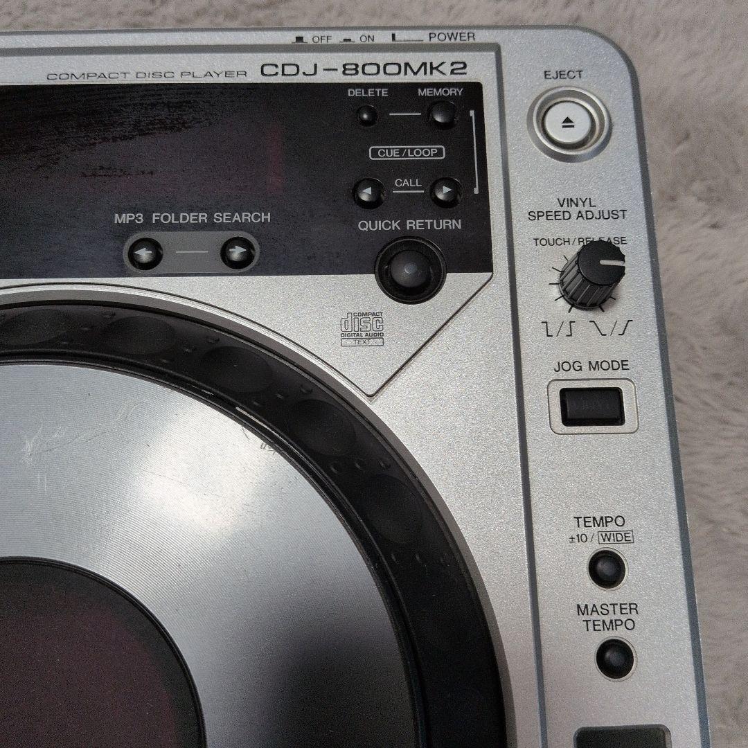 Pioneer CDJ-800 MK2 2台セット 動作品 状態良好