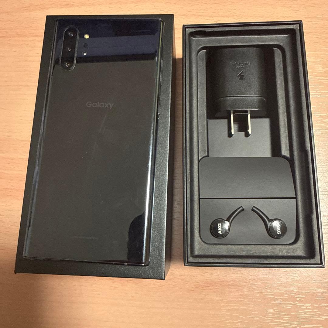 Galaxy Note10+ 本体 充電器 イヤフォン付き