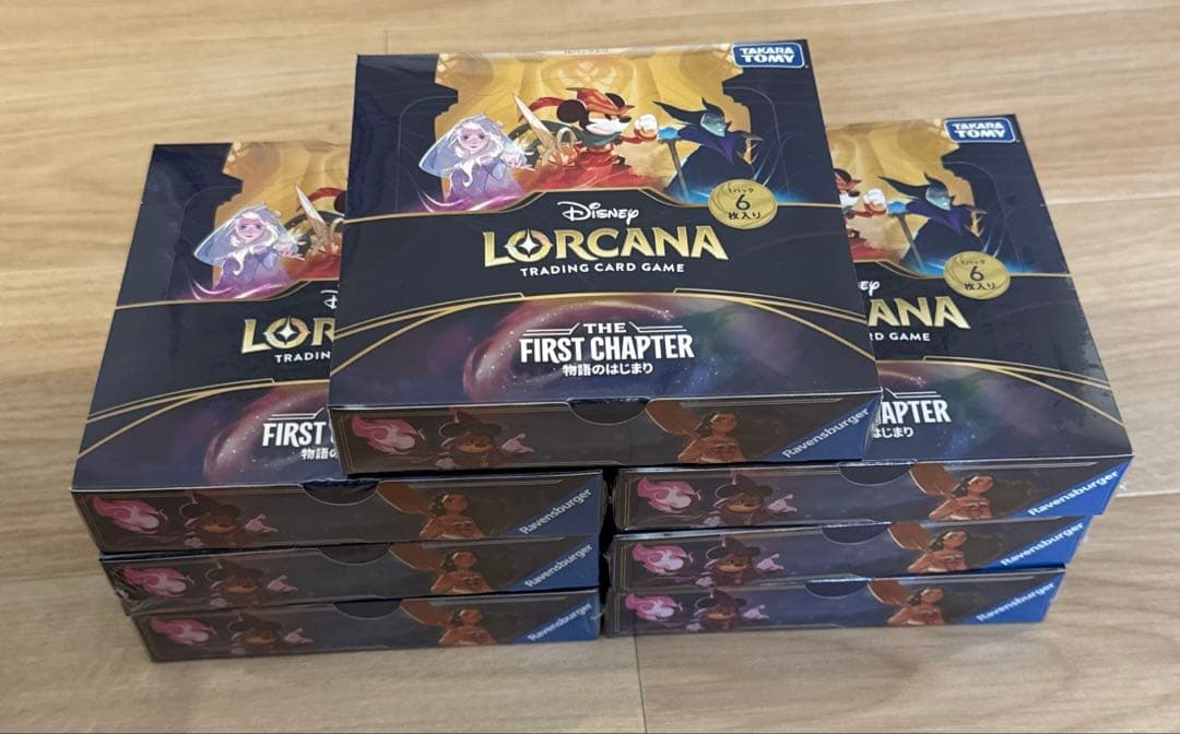 ディズニーロルカナ　THE FIRST CHAPTER シュリンク付き7BOX