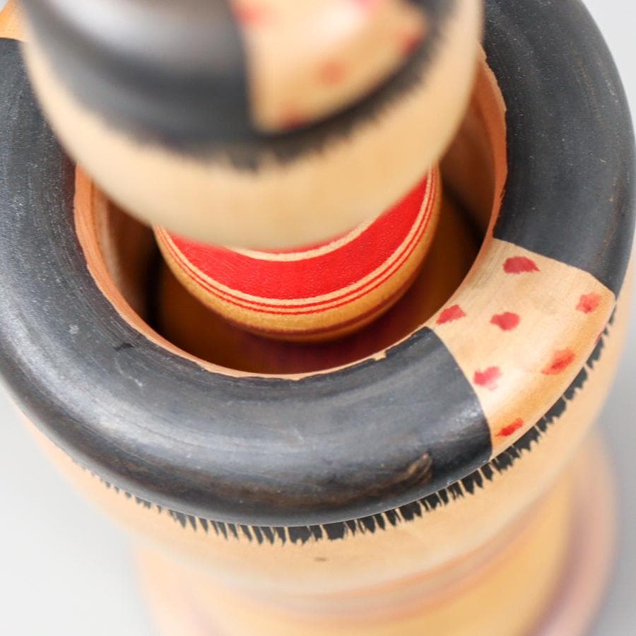 小関幸雄 入れ子こけし 民芸 置物