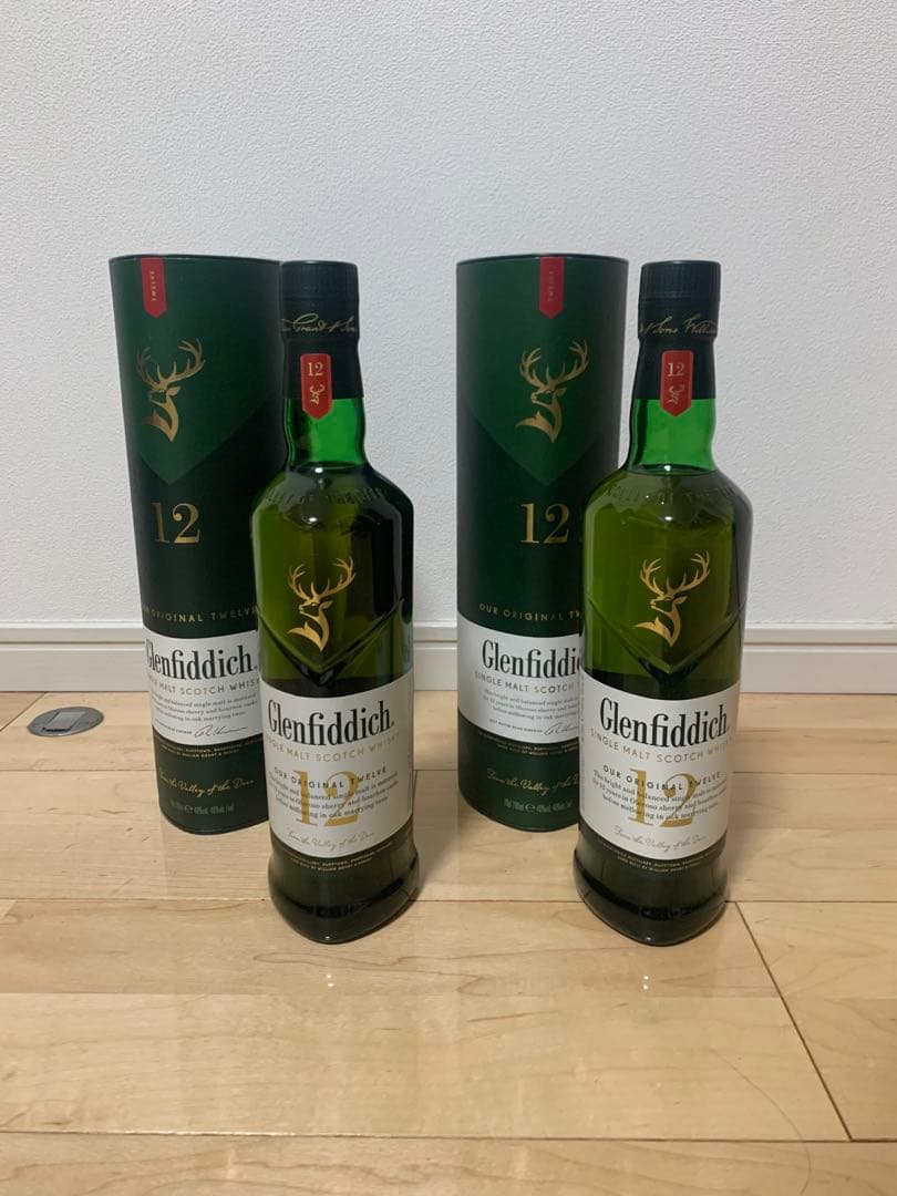 Glenfiddich グレンフィディック　12年 2本セット