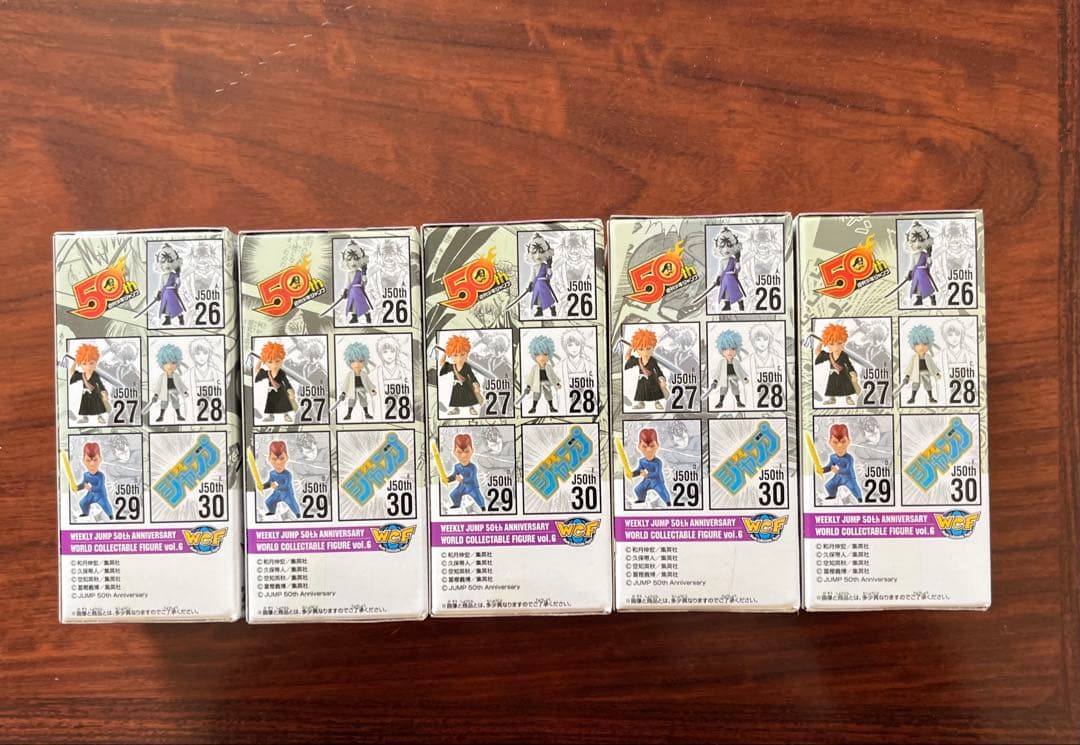 ぺ*)様 【未開封・希少】ジャンプ50周年ワールドコレクタブルフィギュアvol.