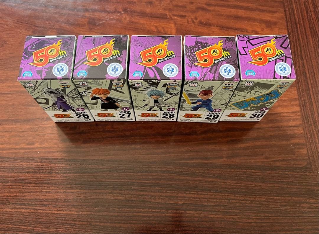 ぺ*)様 【未開封・希少】ジャンプ50周年ワールドコレクタブルフィギュアvol.