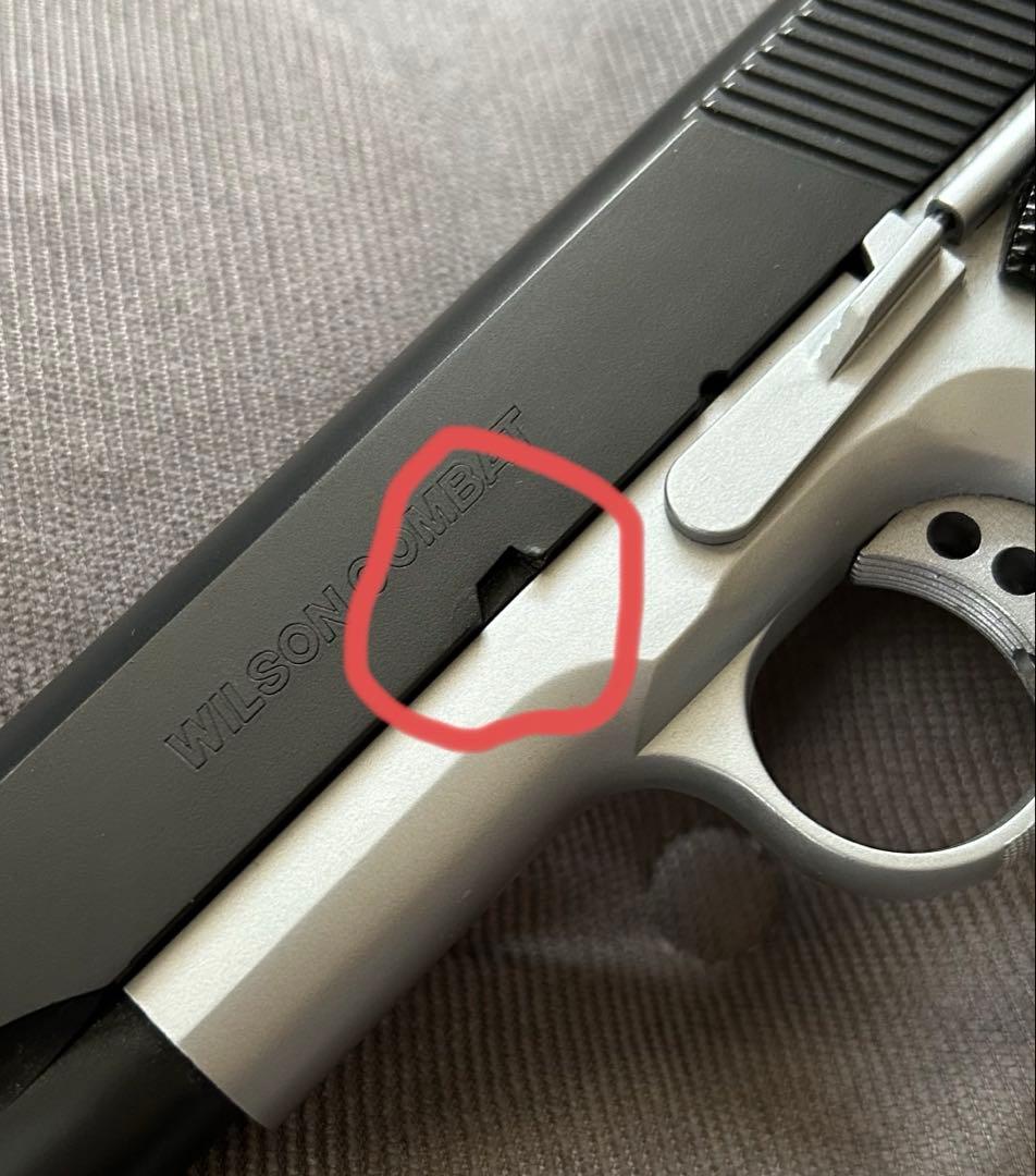 【WA】ウィルソンコンバット ボブテイル【フレームキャロムシルバー】