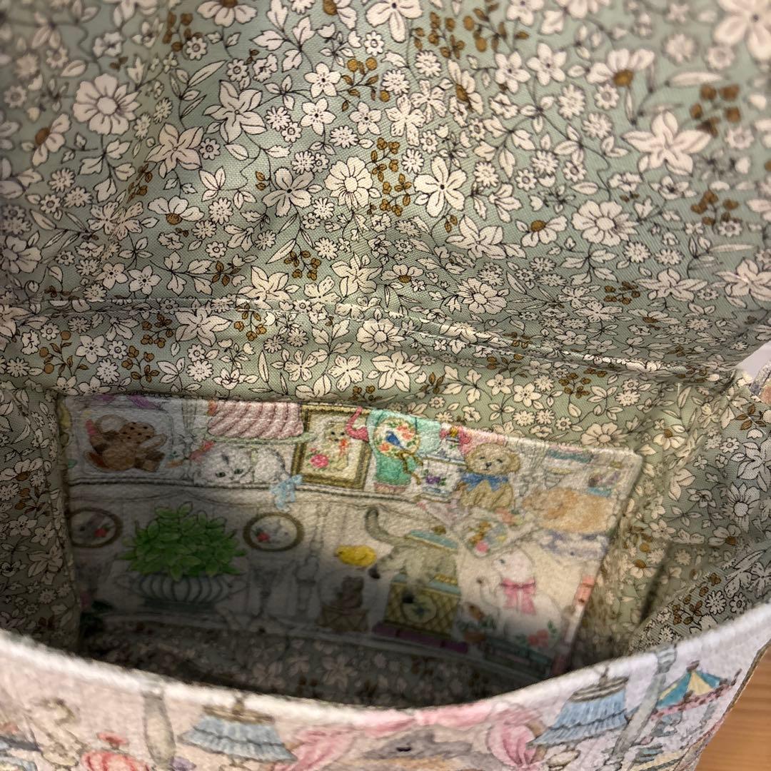 感謝価格SALE ユキエモン　巾着　ハンドメイド　小物入れ　限定生地