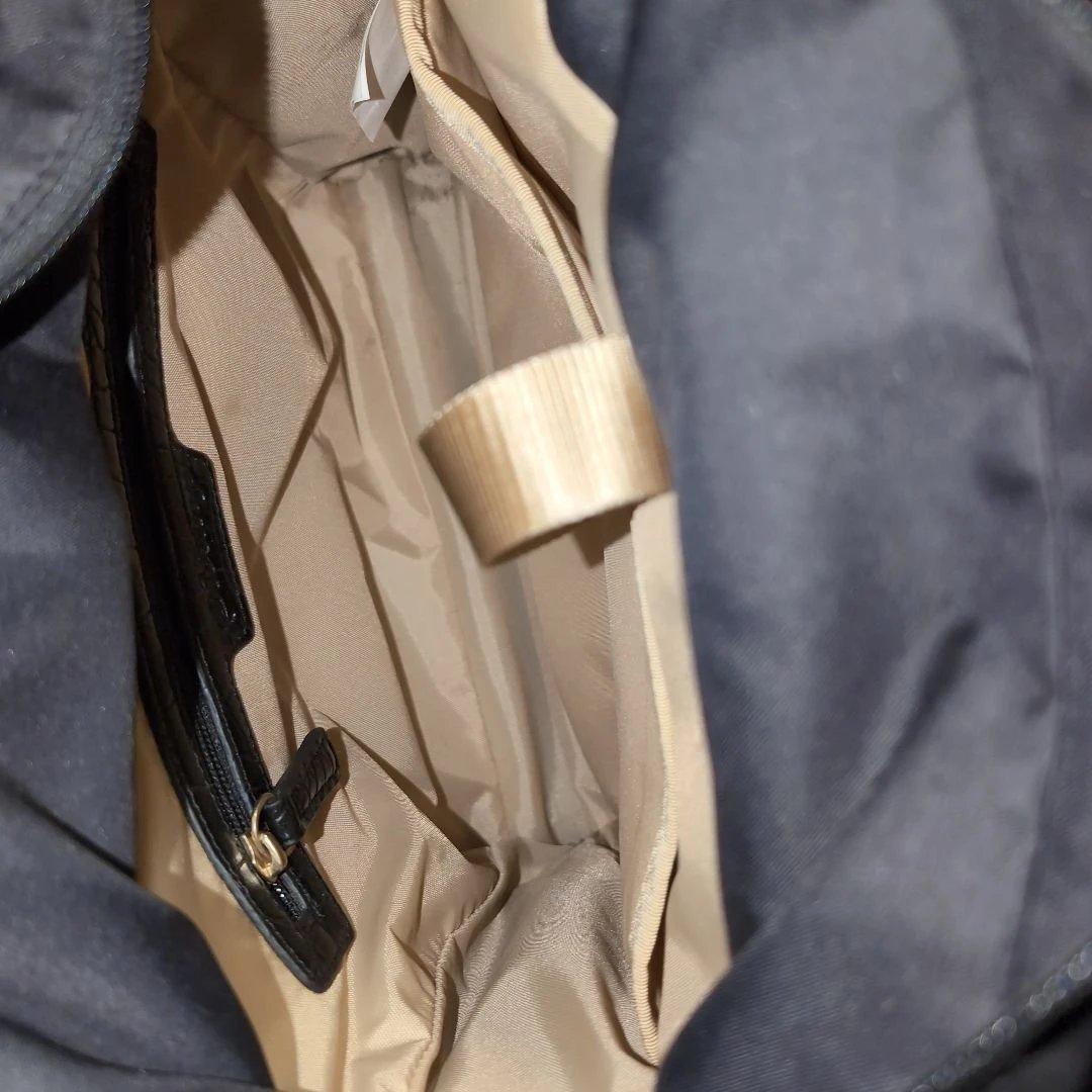 SWANY キャリーバッグ ブラック クロコ型押