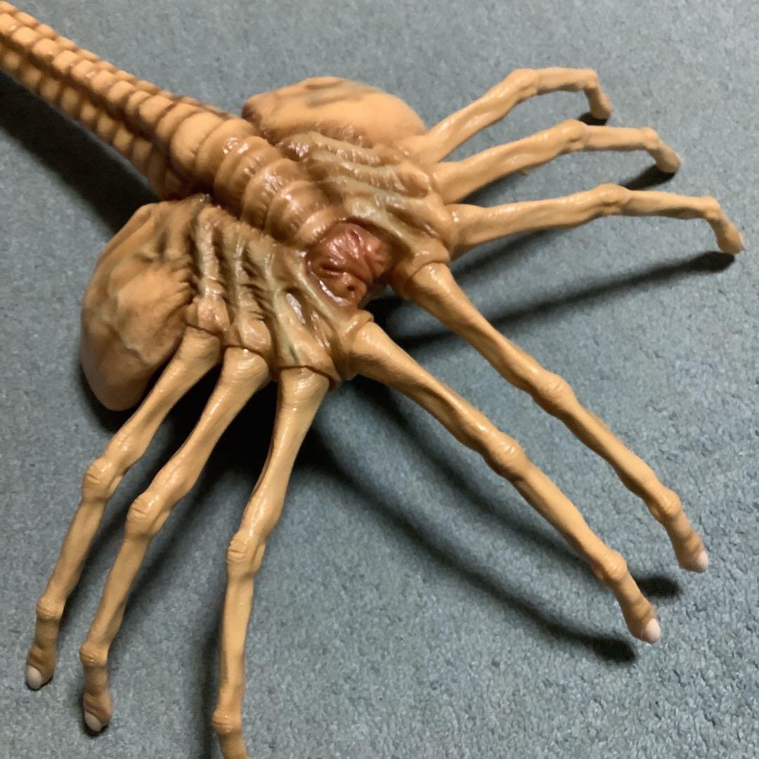 エイリアン★ソフビ★ガレージキット★フェイスハガー★1/1実物大★完成品★ツクダ