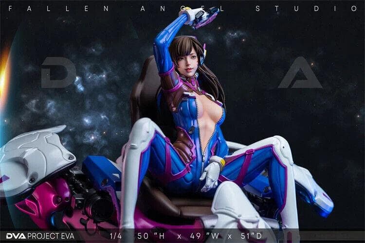 ゲームキャラクター FallenAngel Studio 1/4 DVA: Blue Ex