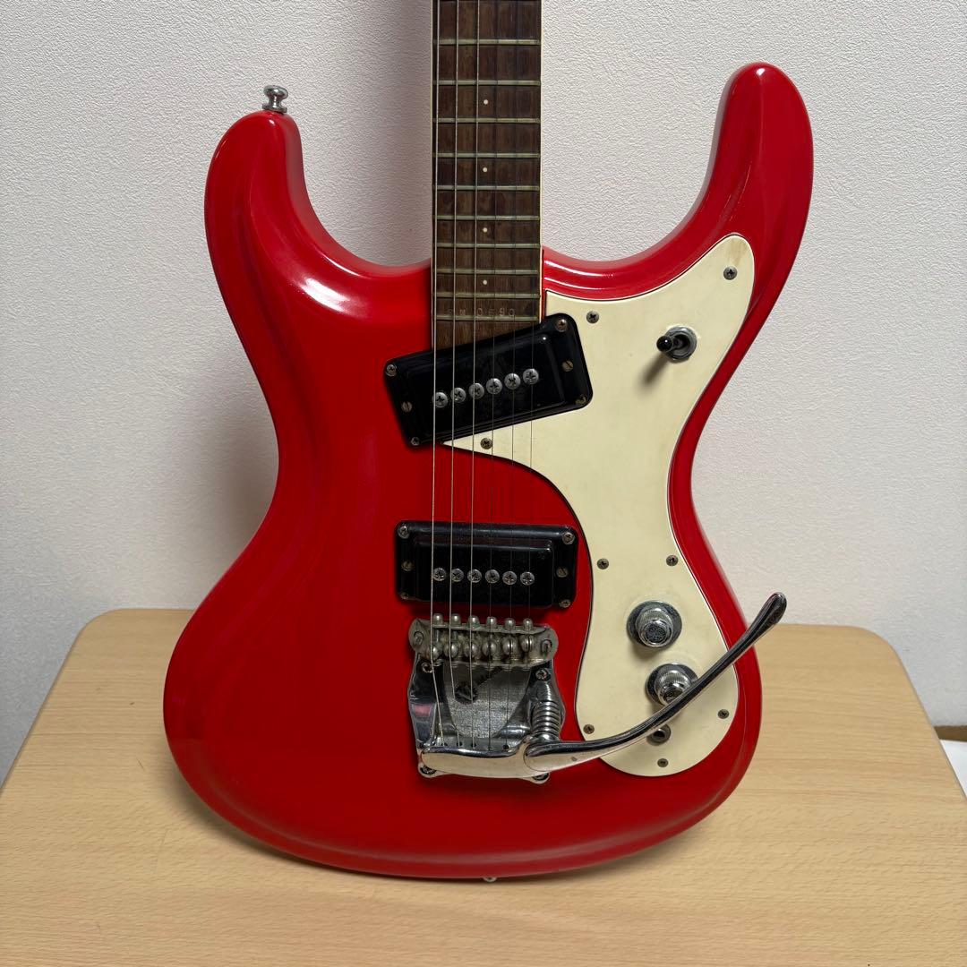 Mosrite モズライト エレキギター レッド ビンテージ 現状品
