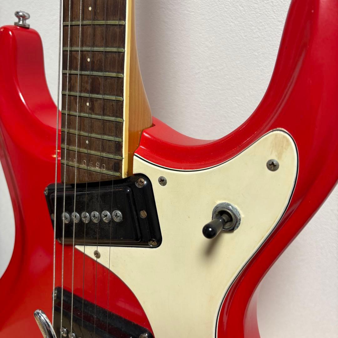Mosrite モズライト エレキギター レッド ビンテージ 現状品