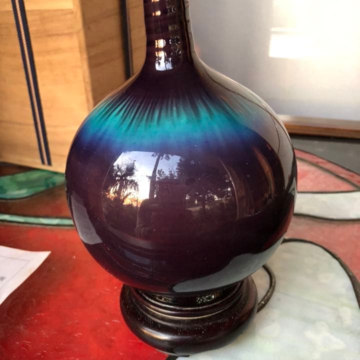 超限定5月18日20時迄‼️愛蔵品九谷　正彦　人間国宝　三代目徳田八十吉花入元箱