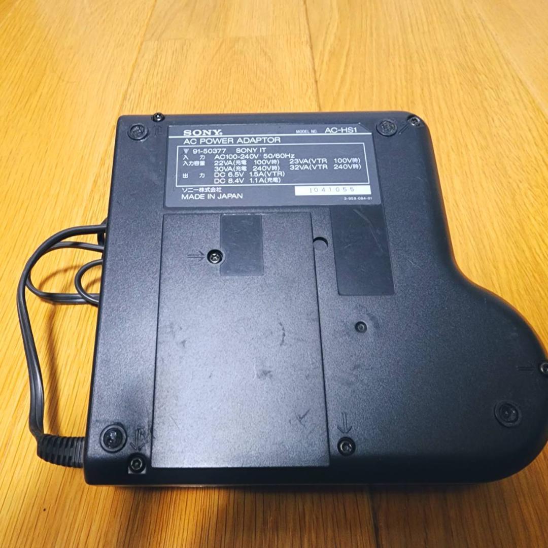 【動作確認済】高画質 SONY Hi8 8ミリ ビデオカメラ ステーションセット