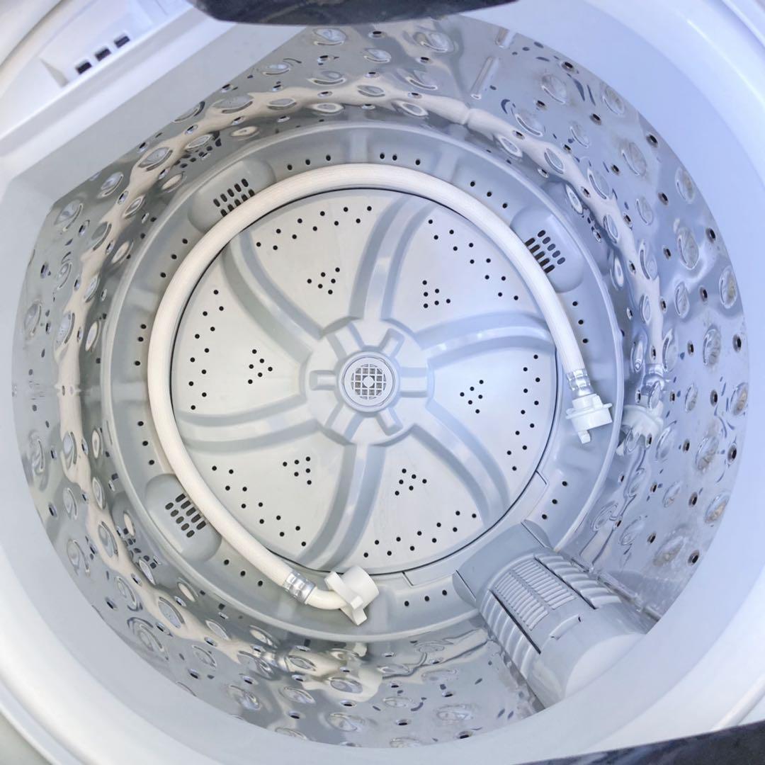 374取付無料！アイリスオーヤマスタイリッシュブラック洗濯機 東芝冷蔵庫