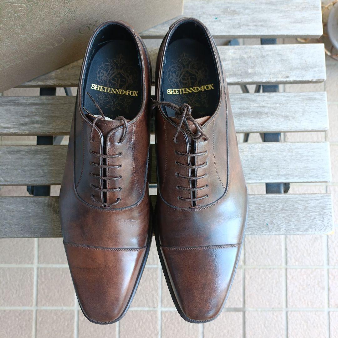 【 SHETLAND FOX 】ストレートチップ