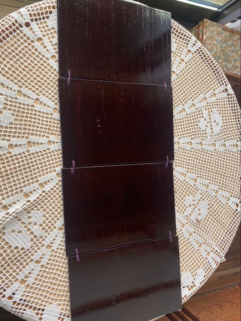 お値下げしました‼︎茶箱　点前一式フルセット春慶塗り