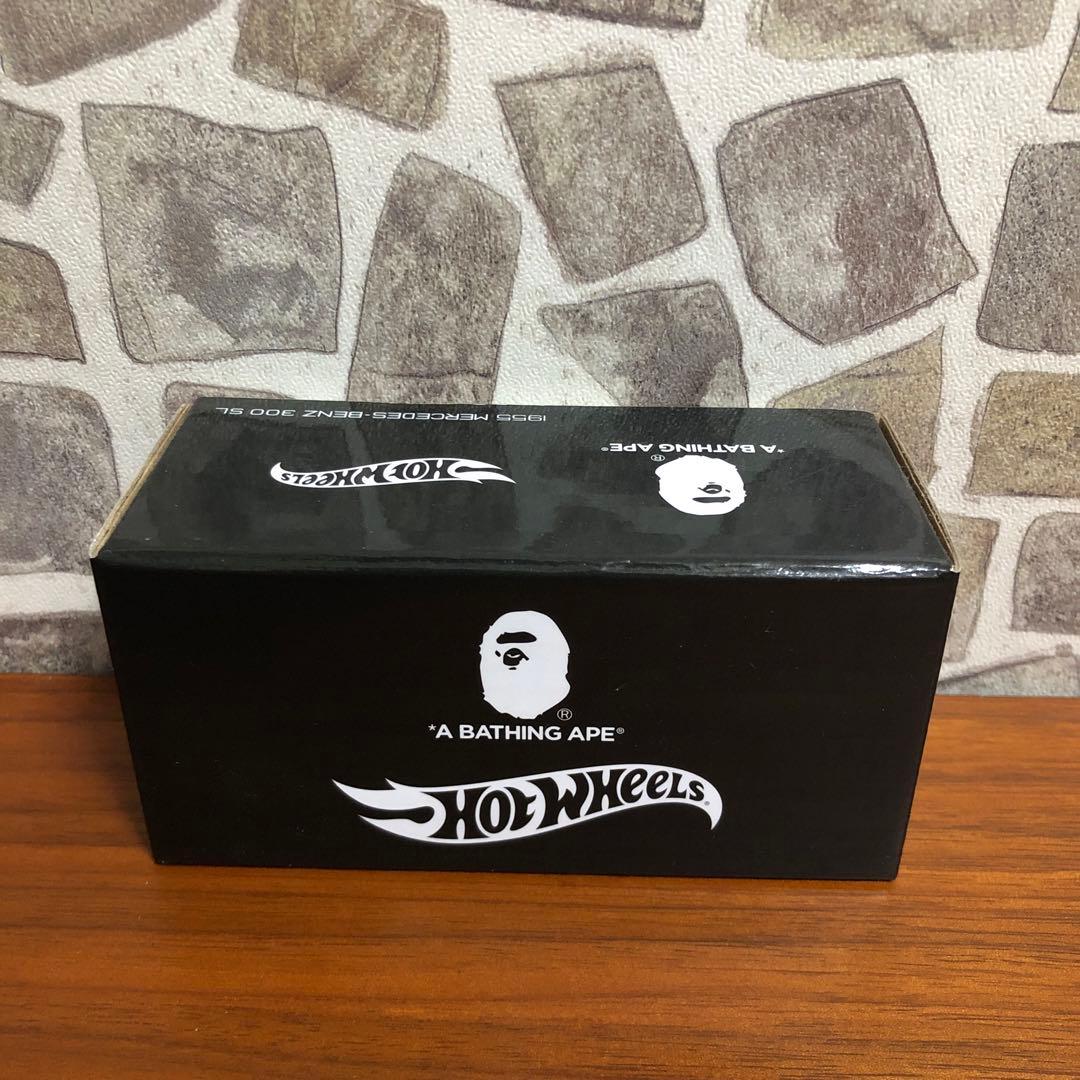 ミニカー BAPE X HOT WHEELS 55 MERCEDES-BENZ 300SL