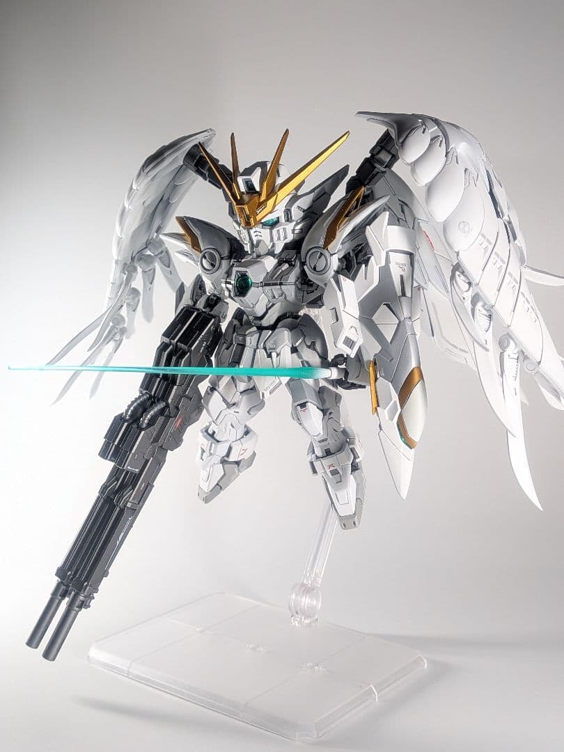 MGSDウイングガンダムゼロEW 塗装済完成品