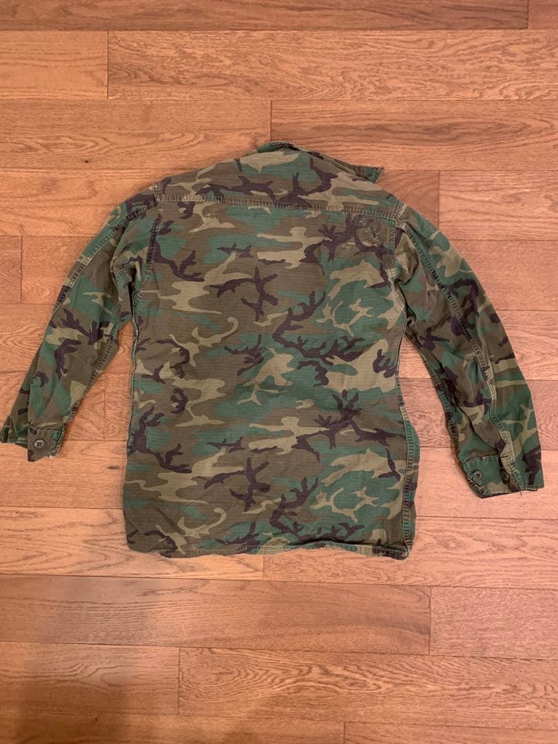 70年製実物 米軍リーフカモ ジャングルフ アティーグ 上下セット ヴィンテージ