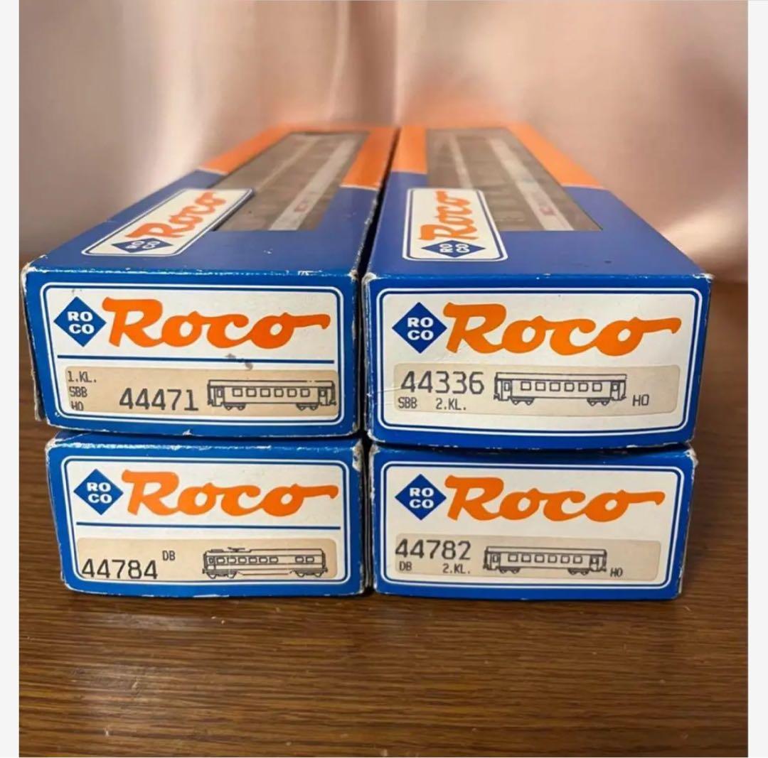 Roco HOゲージ　電気機関車　客車4両　(路面電車　はジャンク) カタログ