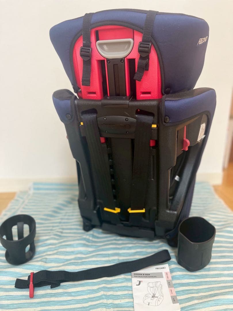 現品限り‼️ RECARO 車 チャイルドシート ネイビー 安心安全 子供 旅行