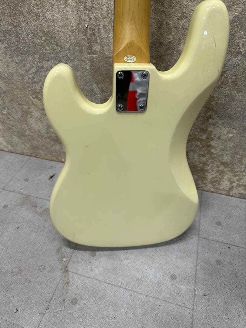 ⑲ SELDERS エレキベース 4弦 プレベタイプ クリーム/アイボリー PG