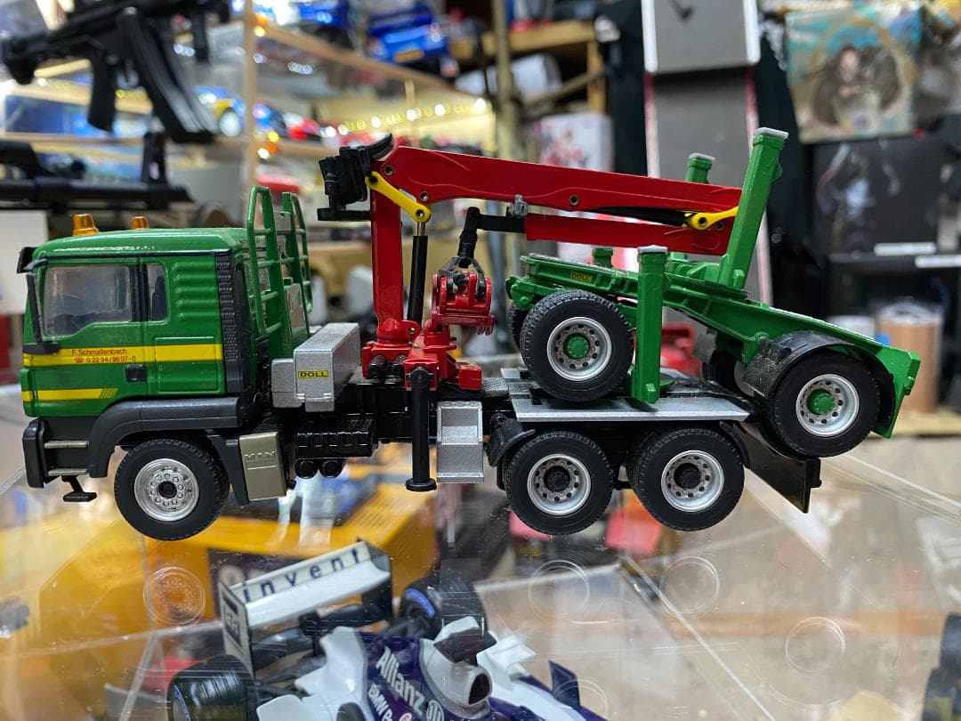 1/50 Conrad MAN TGS DOLL 長尺原木運搬トラック