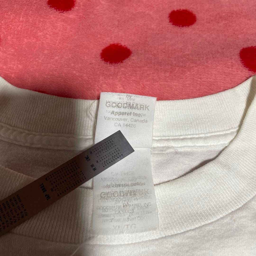 90sヴィンテージtシャツ セサミストリート オスカー 白 XL キャラクターT