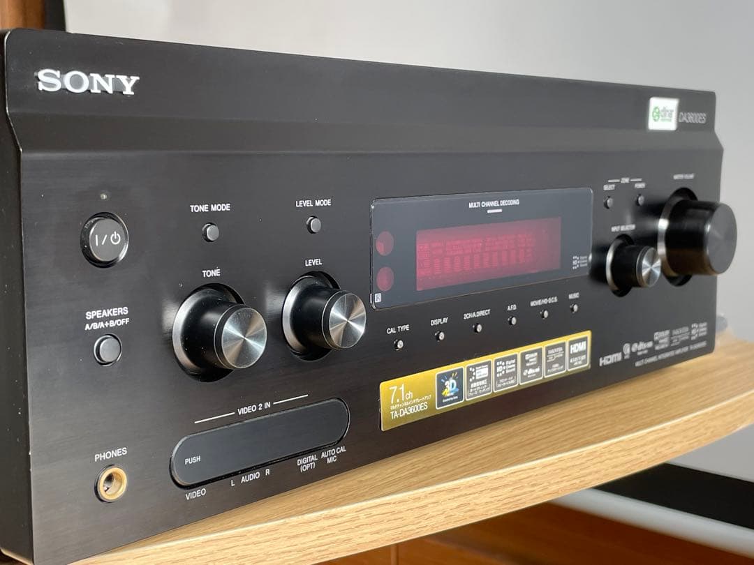 SONY TA-DA3600ES AVアンプ ES 7.1ch 付属品元箱あり