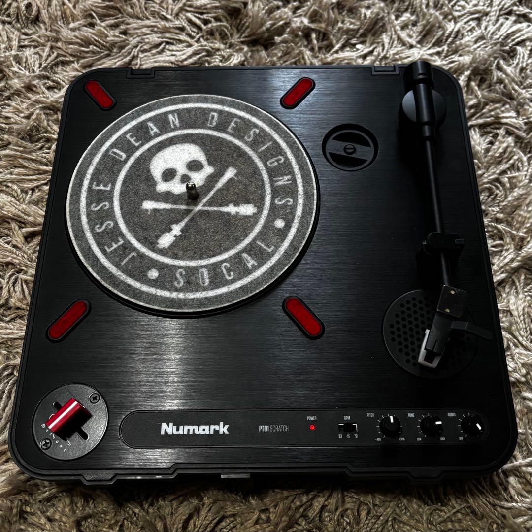 Numark ターンテーブル PT01 Scratch ポータブル スクラッチ