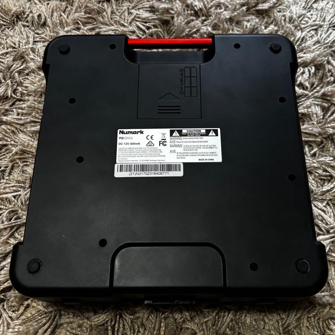 Numark ターンテーブル PT01 Scratch ポータブル スクラッチ