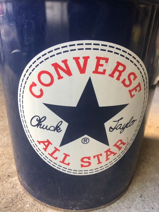converse コンバース　チャックテイラー　バケツ缶　イス