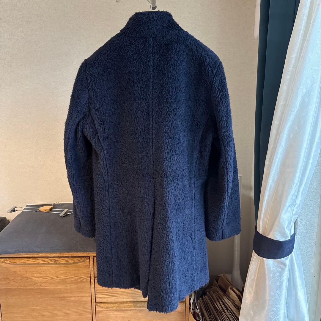 BLUE BLUE JAPAN アルパカシャギージャケット