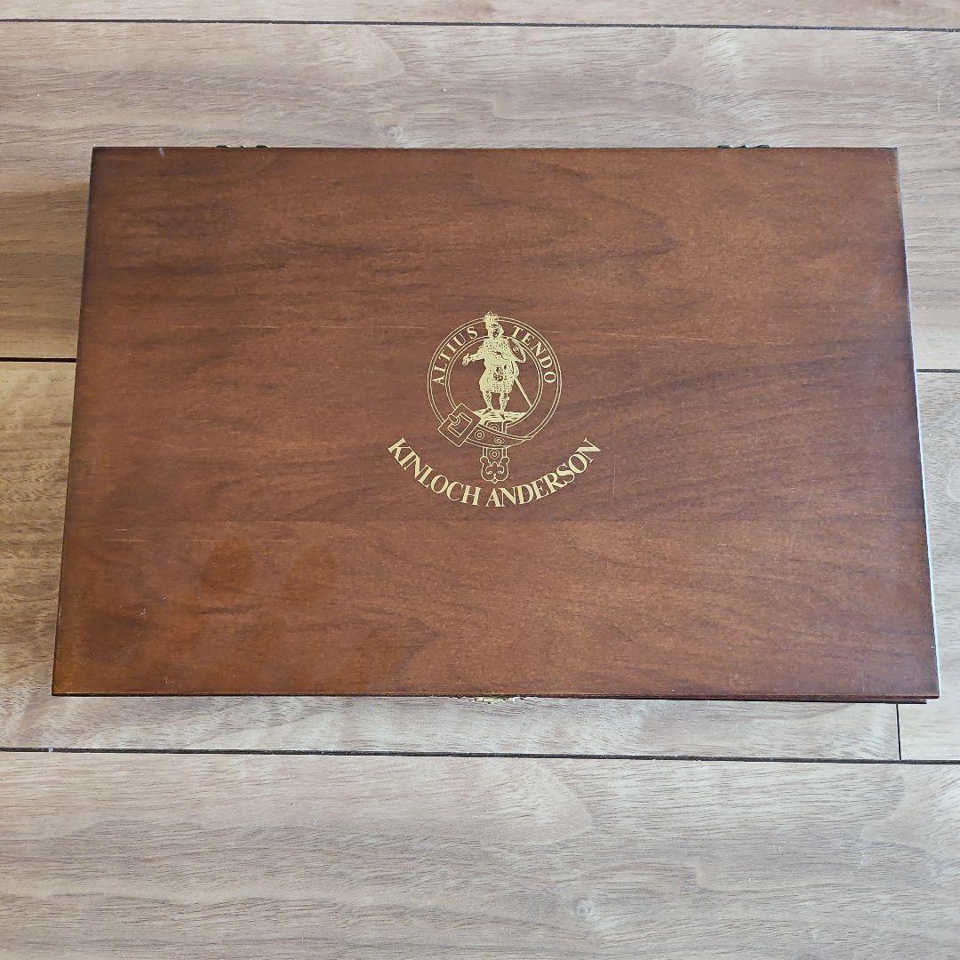 KINLOCH ANDERSON 水彩色鉛筆 36色 木製ケース