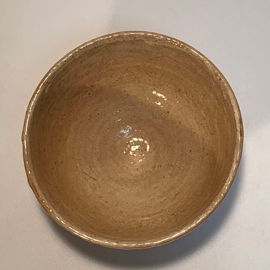 【茶道具】抹茶碗　十二代 土谷一水　萩焼 　共箱　R0575ダW