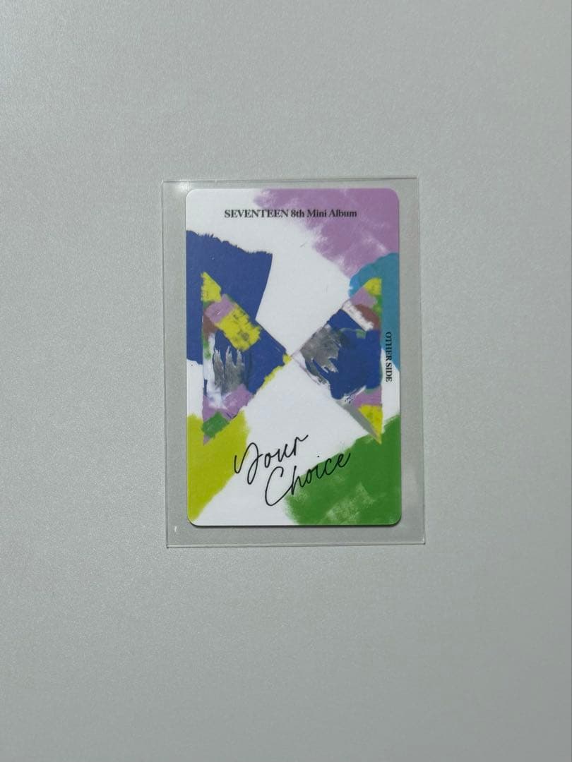 【1156】SEVENTEEN your choice 特典 ウォヌ