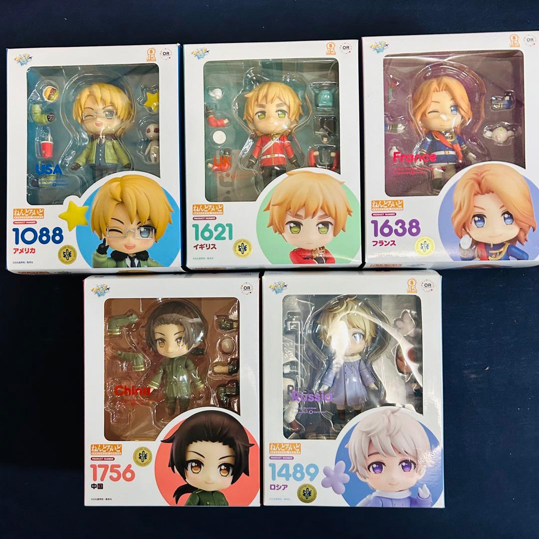 ヘタリア ねんどろいど アメリカ イギリス フランス ロシア 中国