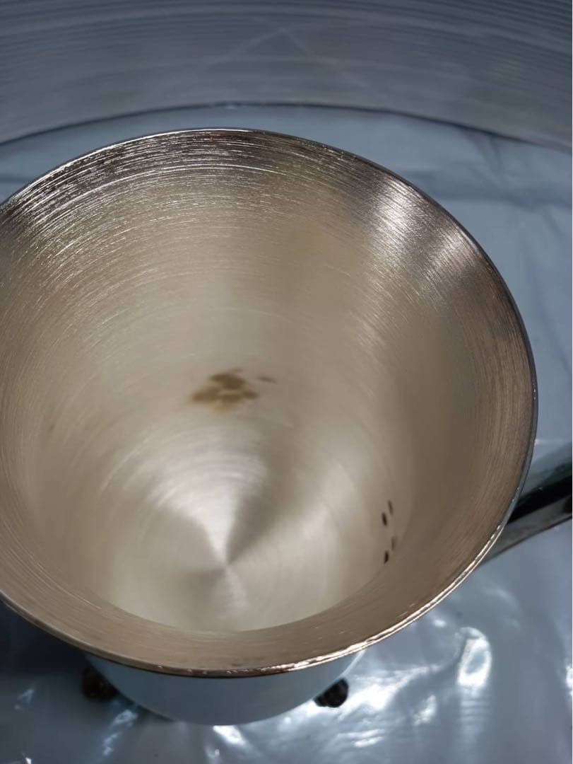 アンティーク 脚付き コーヒー ティーポット インテリア 置物 金属製 レトロ