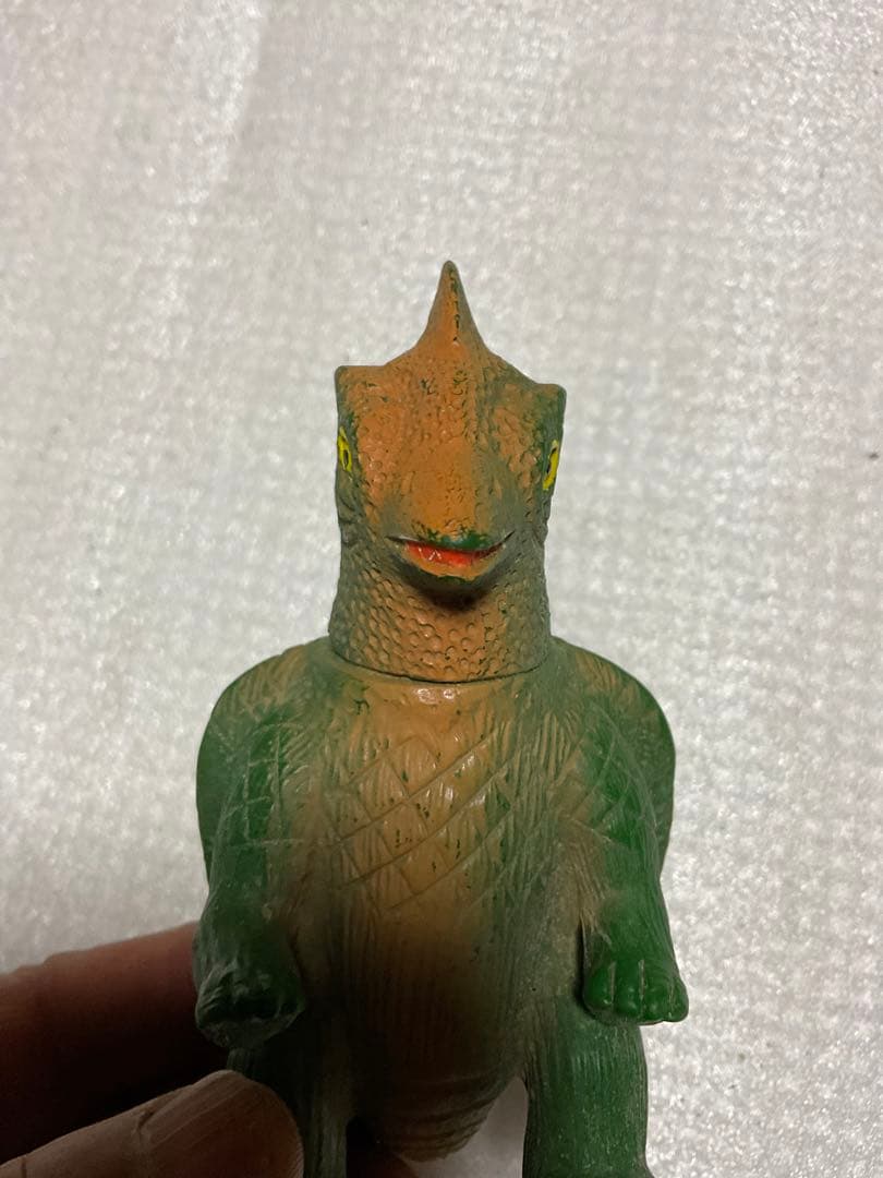 大怪獣・ガッパ。©️日活。ソフトビニール人形・極上品。【首のみ稼働します】。