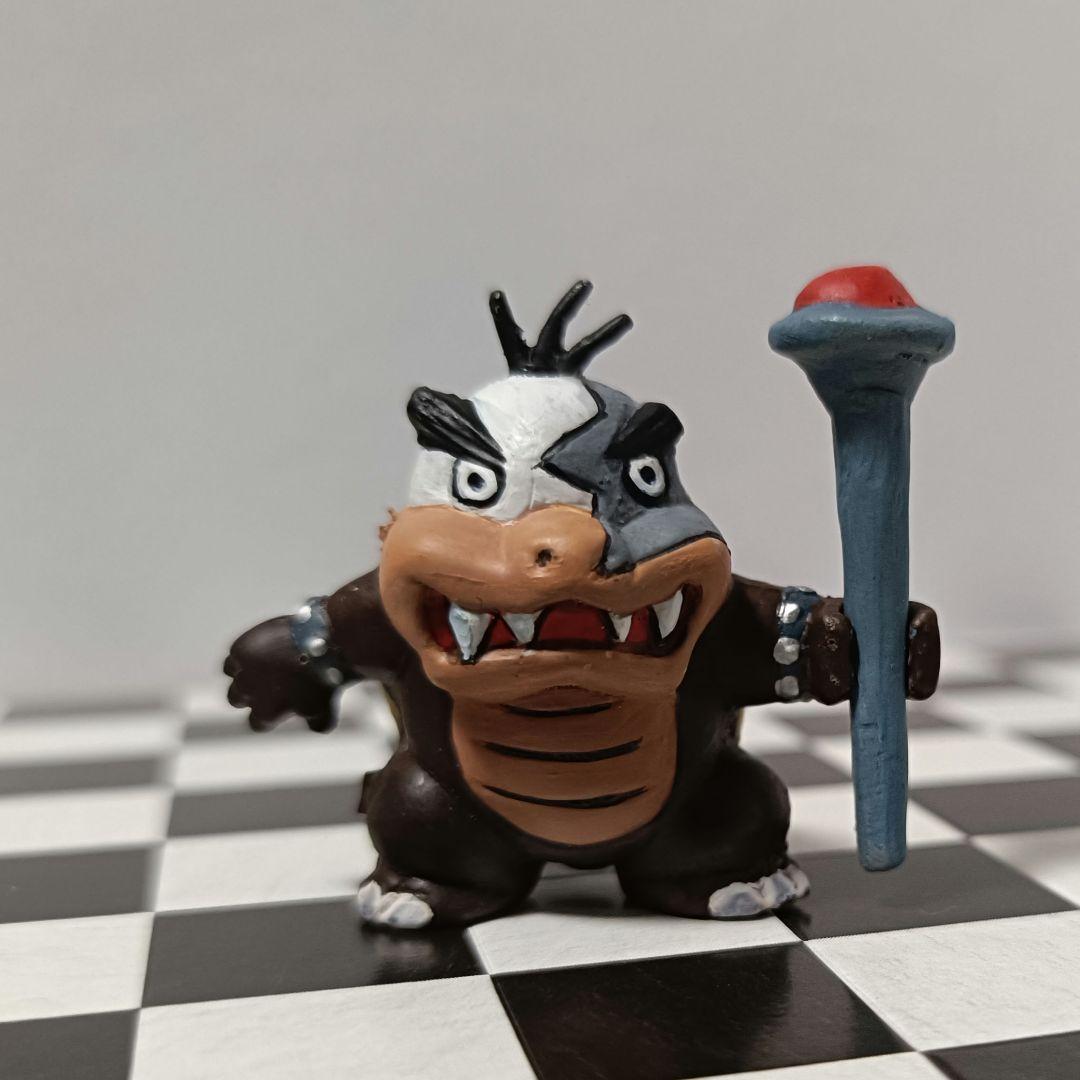 スーパーマリオ　消しゴム　コクッパ七人衆　ペイント品