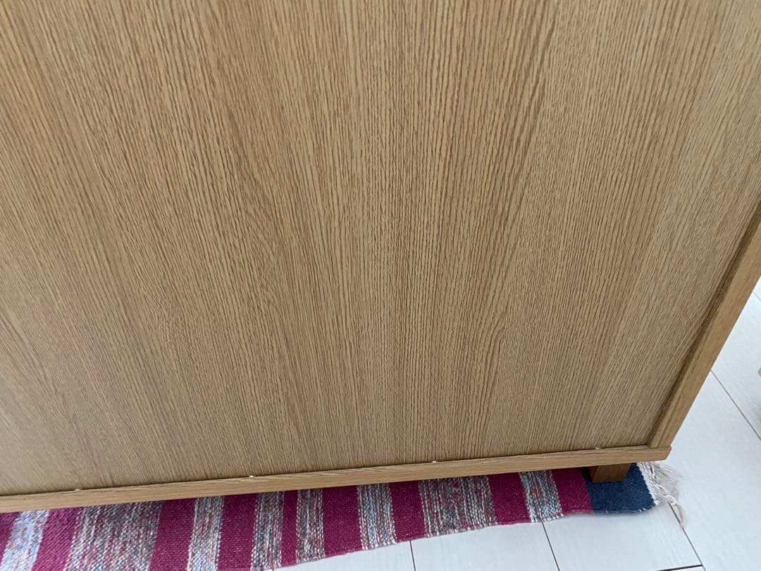 masacosama専用　無印良品　廃盤食器棚 オーク材キャビネット