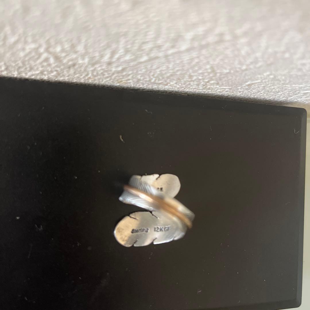 ハーヴィーメイス12KGF フェザー リング